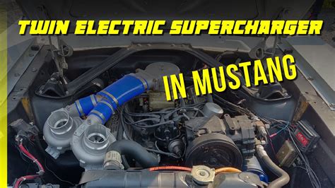 mustang electric supercharger for sale